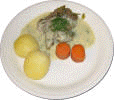 Kokt lamm i dillss